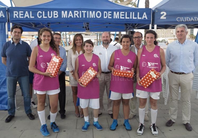 La entrega de trofeos clausura el I Playground del Club Marítimo