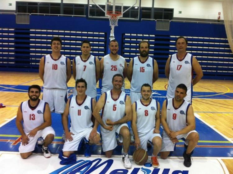 El equipo de la sección de baloncesto