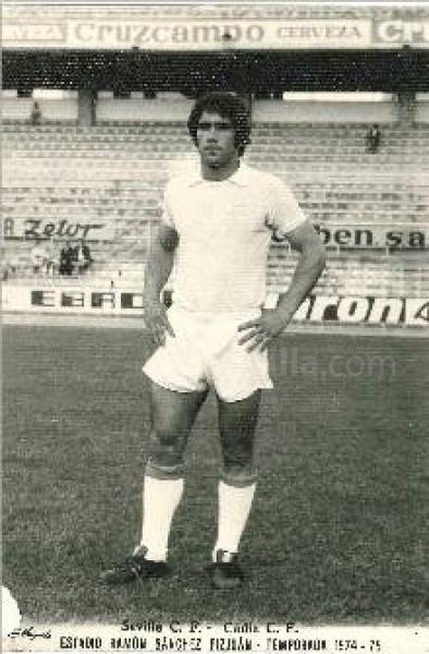 En su día de prueba con el Sevilla CF