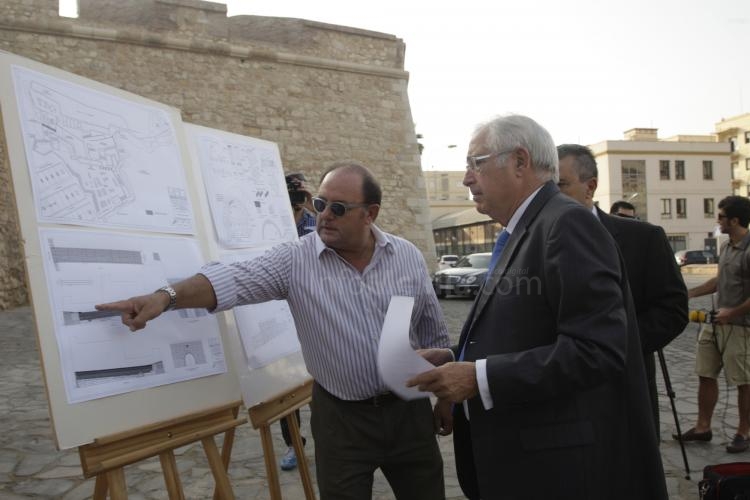 Comienzas las "complejas" obras de consolidación del túnel del Foso del Hornabeque