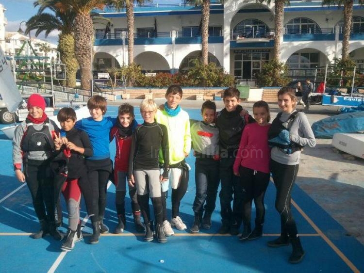Vela: El melillense Miguel Dueñas hace podio en Almería