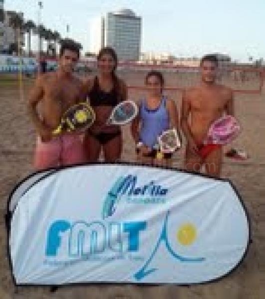 Tenis Playa (Torneo Territorial Ciudad de Melilla): Ana Torres y Javier Mizzi campeones individual