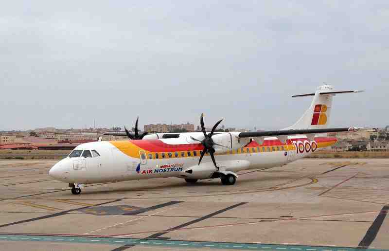 Melilla mejorará su conexión aérea con la pernoctación de un avión Air Nostrum