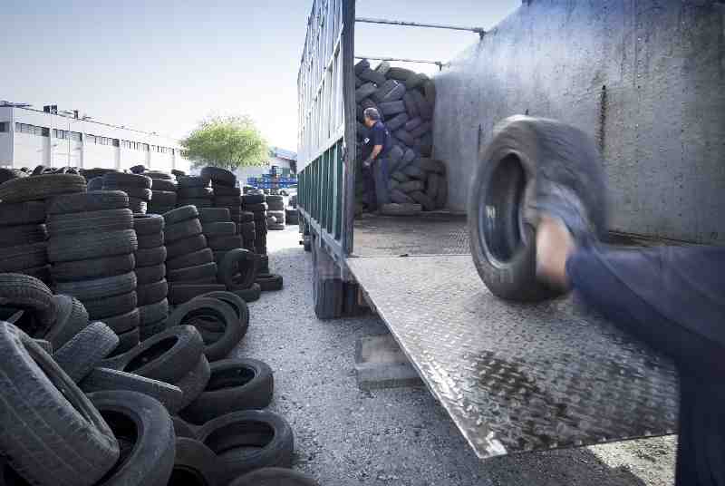 Durante 2012 se recogieron en Melilla 162 toneladas de neumáticos usados