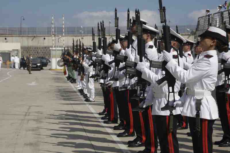 El acto de entrega de la Bandera de Combate al 'Relámpago' en imágenes