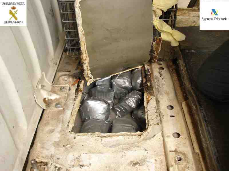 Más de 265 kilos de droga intervenida y ocho detenidos en siete actuaciones llevadas a cabo en el puerto durante la Feria