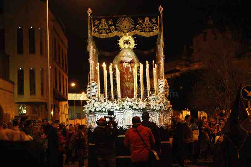 El Nazareno marca el meridiano de la Semana Santa de Melilla