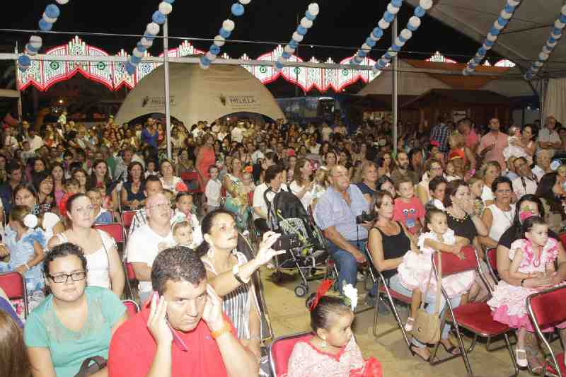 Natalia Cuadrado y Alejandra Cayetano, elegidas Reina Infantil y Peque Reina de la Feria 2013
