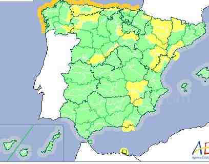 Melilla sigue en alerta amarilla por fuertes vientos