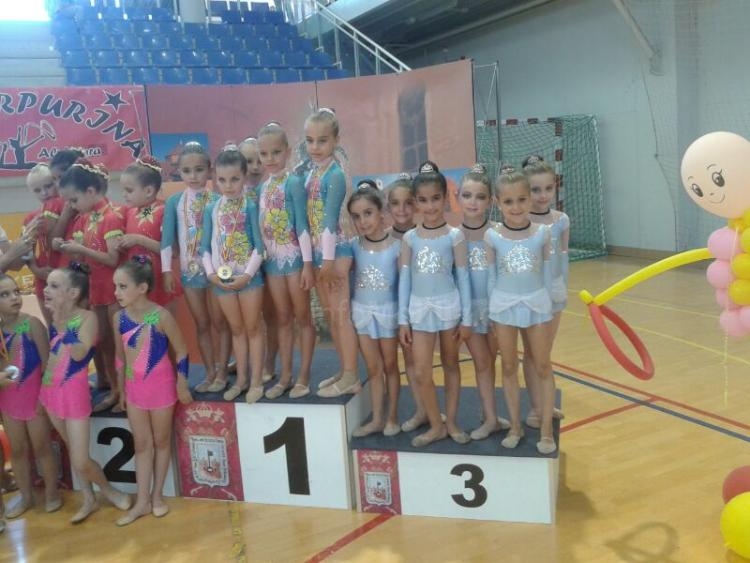 Gimnasia Rítmica: Éxito melillense en el Torneo de Vera con un oro y dos bronces
