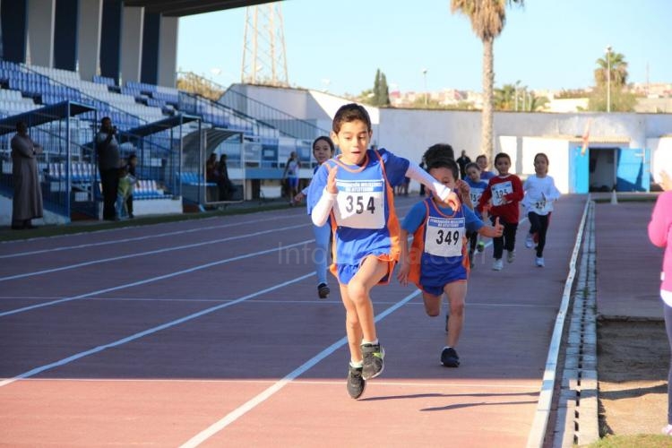 Atletismo Base: Un total de 40 participantes en las 1ª Jornadas de Pista