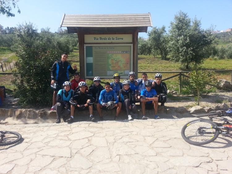 II Guía por itinerario en bicicleta: Jornada cicloturista en la Vía Verde de la Sierra
