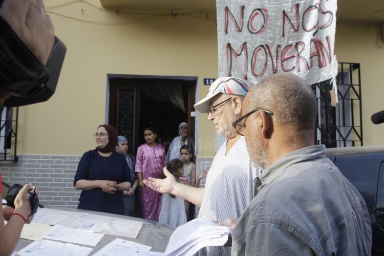 Paralizado el derribo de la vivienda de Vista Hermosa 12 ante la fuerte presión ciudadana