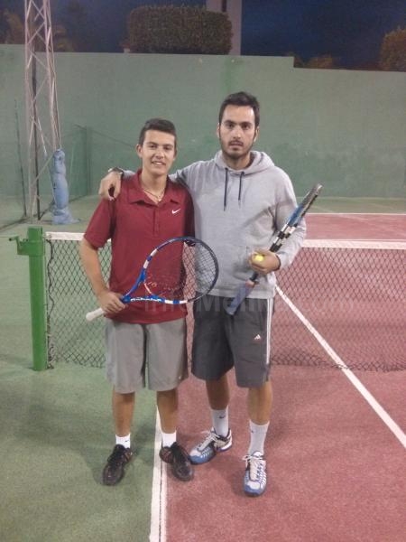 Rafa Sánchez y Javier Aznar, los finalistas protagonistas del bonito partido