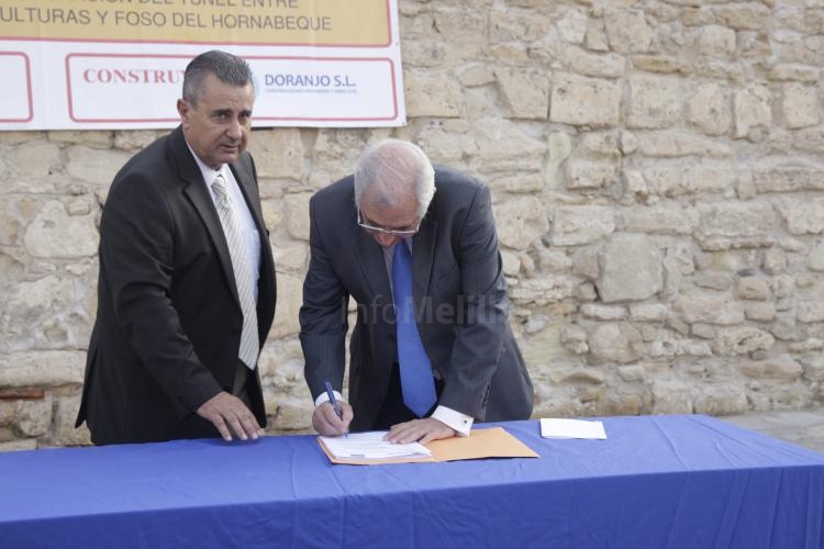 Comienzas las "complejas" obras de consolidación del túnel del Foso del Hornabeque