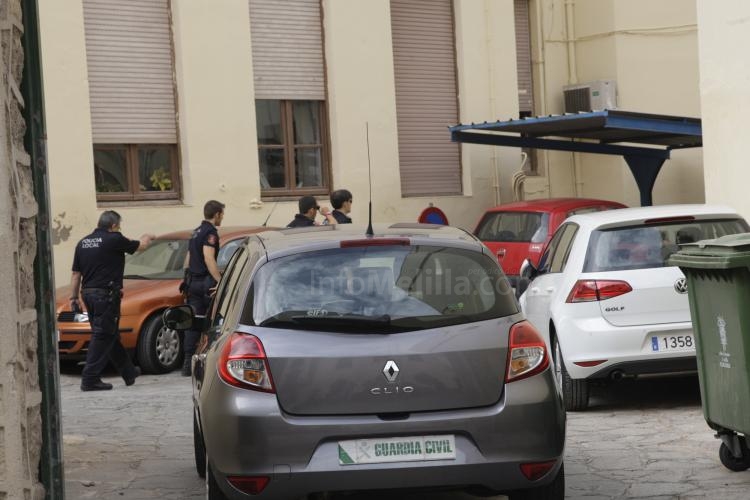 La Guardia Civil registra desde primera hora las dependencias de Medio Ambiente de Melilla