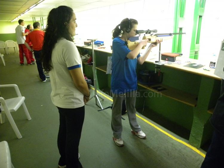 Tiro: (Campeonato España Armas Olímpicas) Los melillenses se traen un record de España y cuatro de Melilla