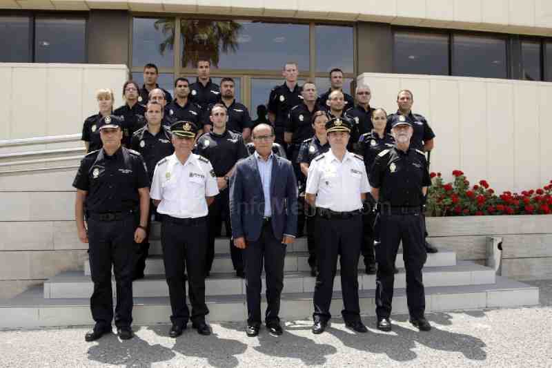 18 Agentes en prácticas realizan su periodo formativo en la Jefatura de Melilla