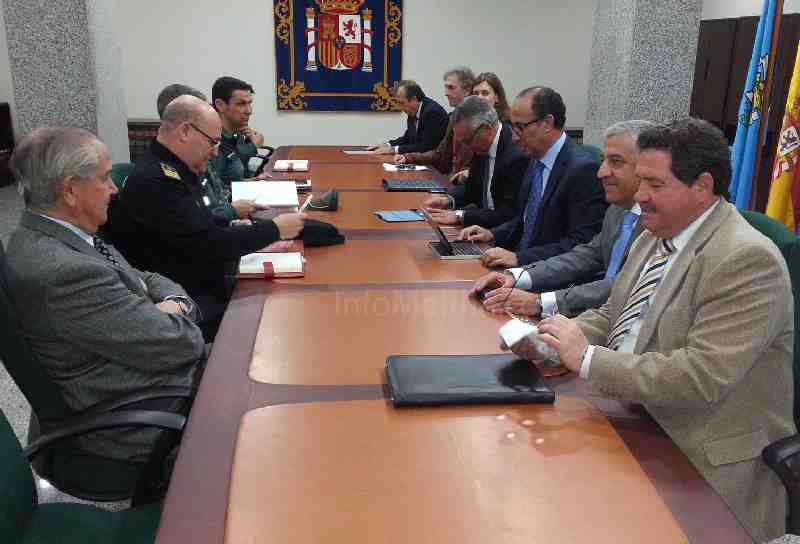 Analizan los puntos "más conflictivos" de Melilla en materia de seguridad