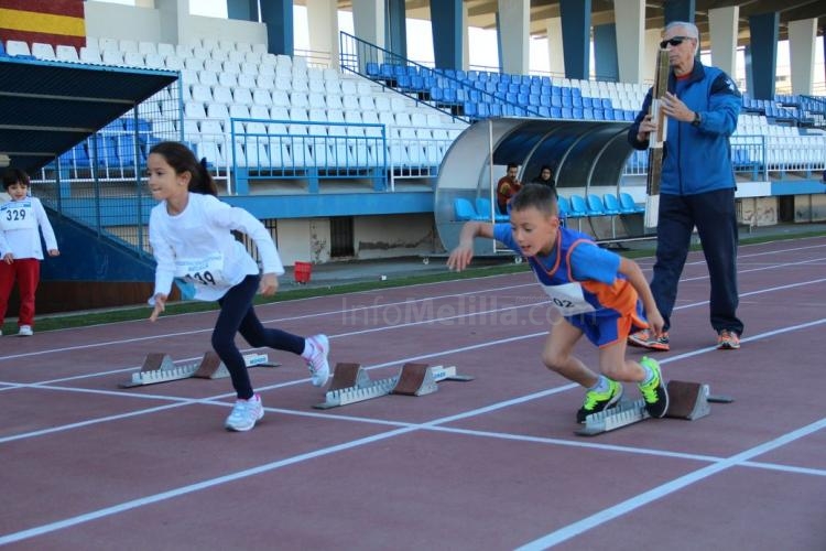 Atletismo Base: Un total de 40 participantes en las 1ª Jornadas de Pista