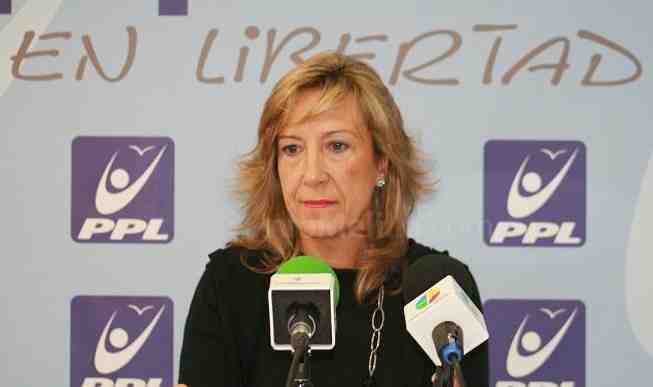 Rosa Cuevas, diputada de PPL