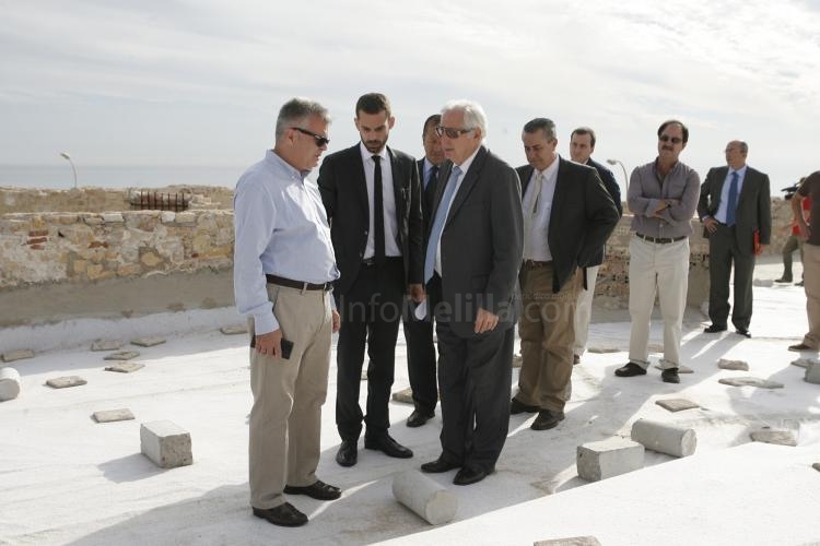 Consiguen dejar al descubierto los elementos y fachadas originales del Fuerte de Victoria Grande con una inversión de 200.000 euros