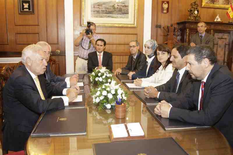 CPM pide a Margallo que se queje a Israel por retener a expedición melillense