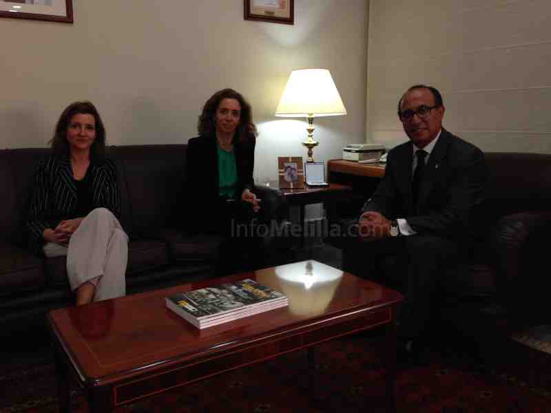 La Directora General de Relaciones con las Delegaciones del Gobierno visita Melilla