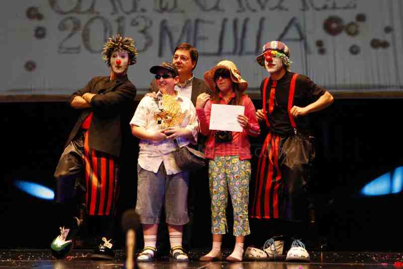 Nuevo éxito del Carnaval infantil de Melilla