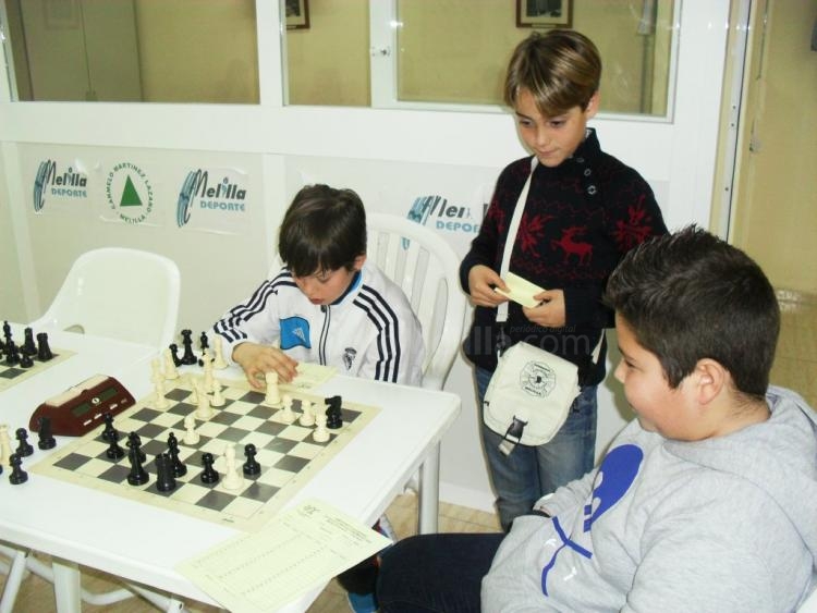 Ajedrez: Igualdad en el Campeonato de Melilla 2013 Sub12