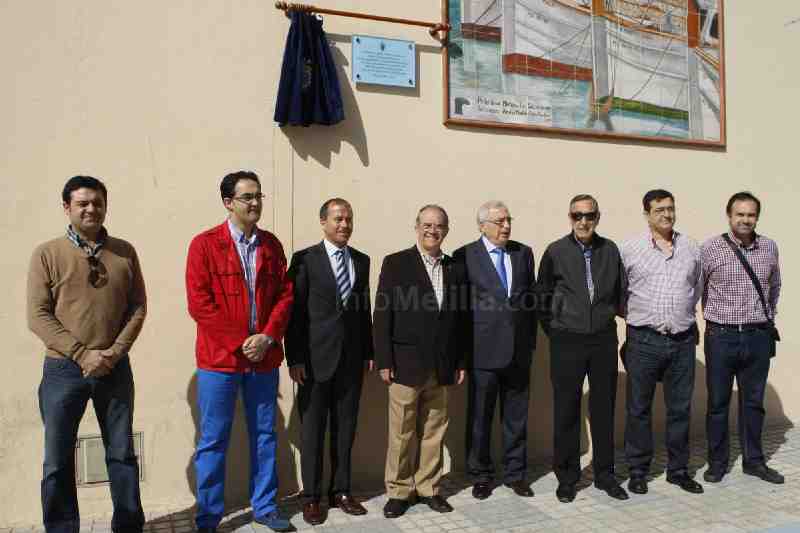 Un mural recuerda la importancia que el sector pesquero tuvo en Melilla