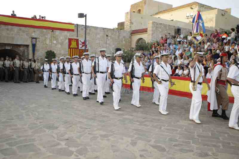 Melilla celebra sus 516 años de españolidad con un novedoso acto en la Plaza de Armas