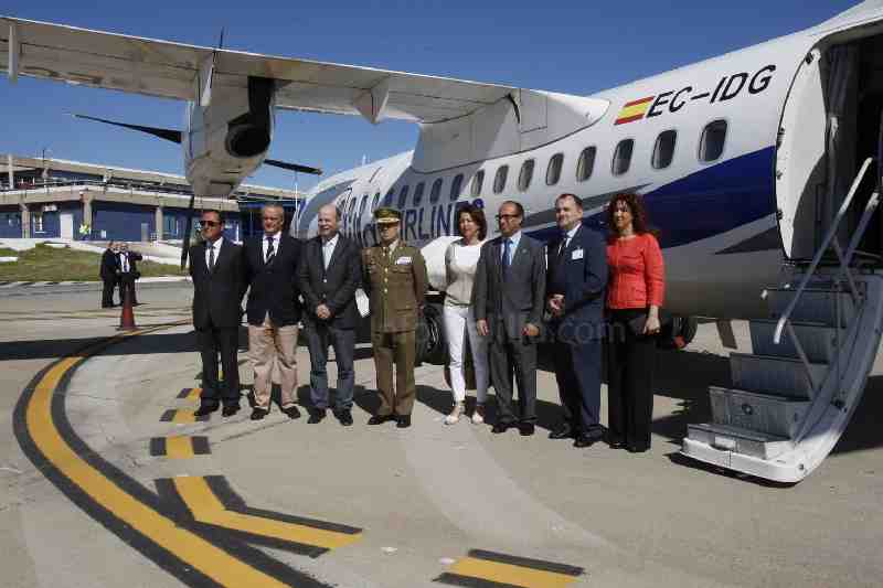 Nace una nueva compañía aérea que comienza a cubrir la ruta Melilla-Málaga