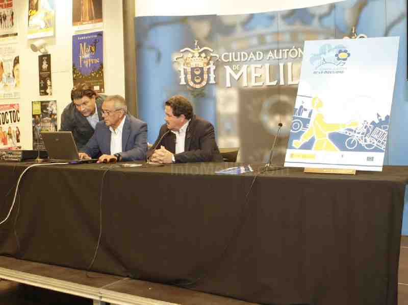 Momento de la presentación de la web