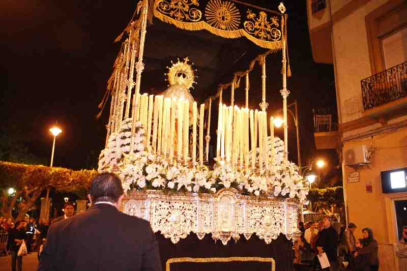 El Nazareno marca el meridiano de la Semana Santa de Melilla