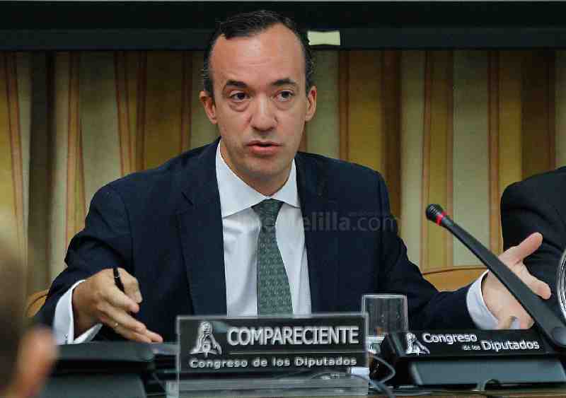 Francisco Martínez en su comparecencia
