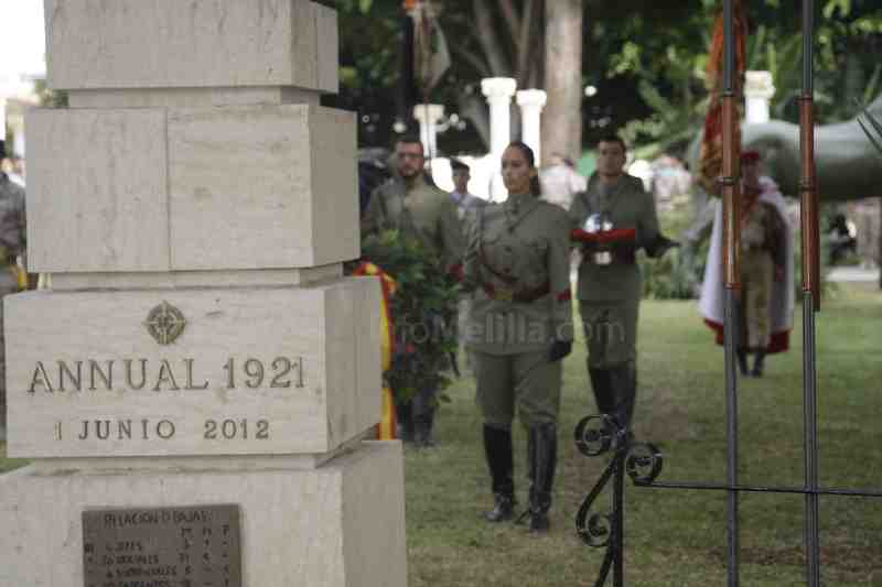 Melilla recuerda la gesta de "Héroes de Alcántara" en aniversario de Annual