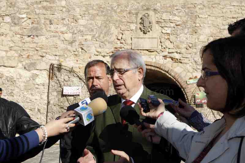 Comienzan las obras de refuerzo del techo del túnel del Foso del Hornabeque