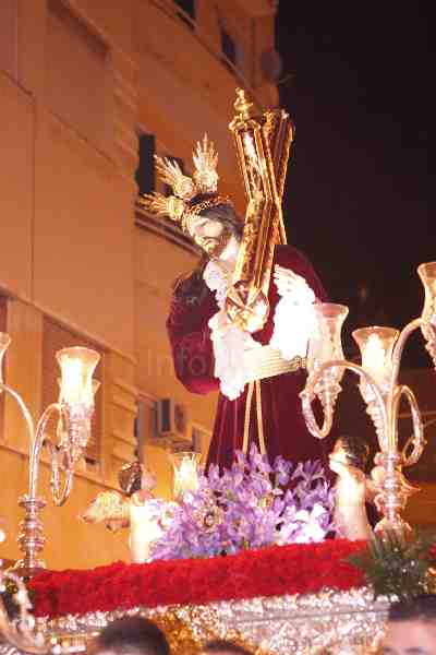 El Nazareno marca el meridiano de la Semana Santa de Melilla