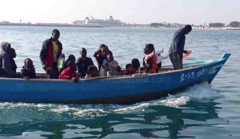 Prácticas "sin escrúpulos" de los inmigrantes para entrar a Melilla