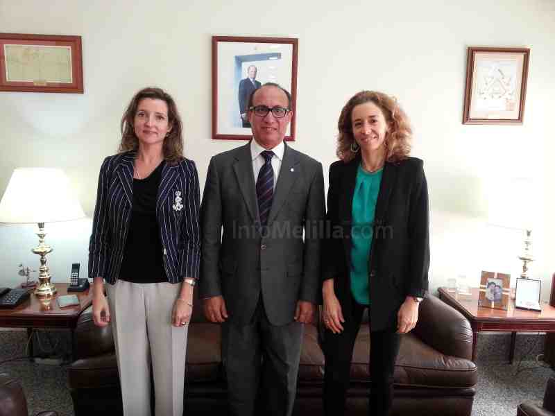 La Directora General de Relaciones con las Delegaciones del Gobierno visita Melilla