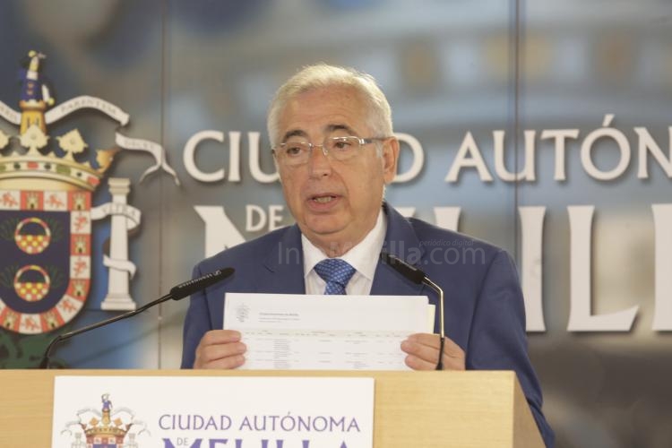 Juan José Imbroda, presidente de Melilla