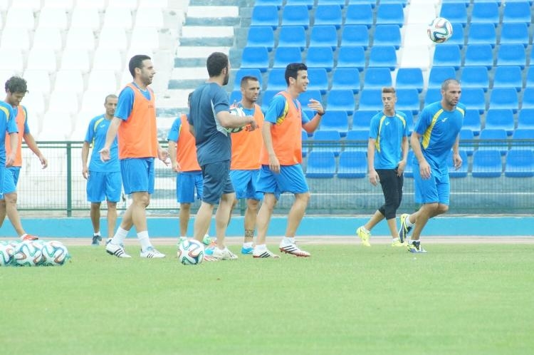 La U.D. Melilla vuelve al trabajo