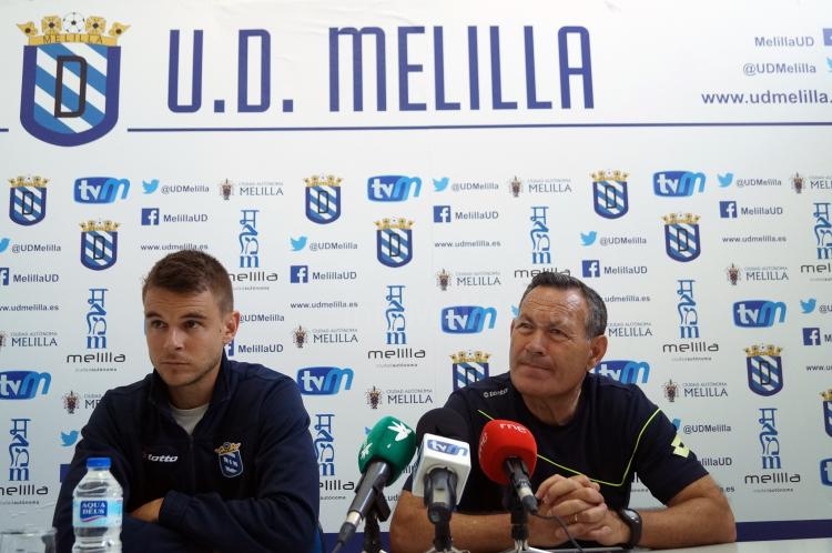Juan Moya y David Vázquez resaltan que saldrán a por todas ante el C.D. Guadalajara