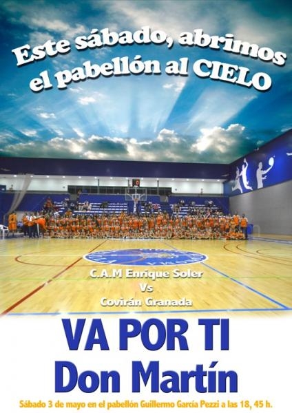 Cartel anunciador de dicho partido entre melillenses y granadinos