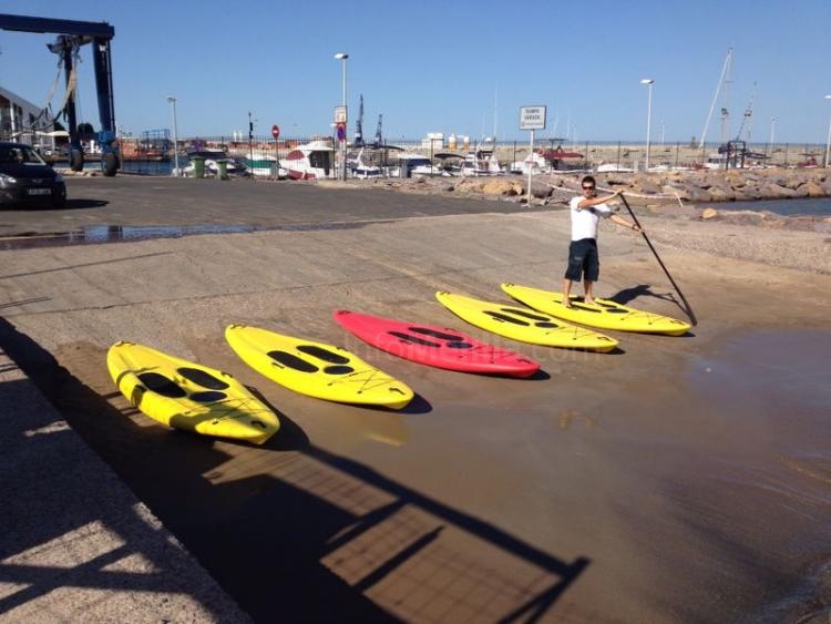Vela: La Territorial melillense adquiere cinco tablas de paddle board
