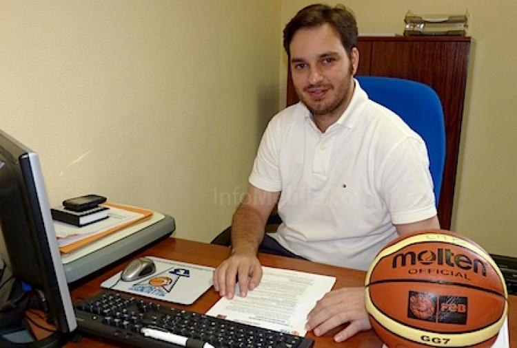 Enrique Suarez, gerente de Melilla Baloncesto