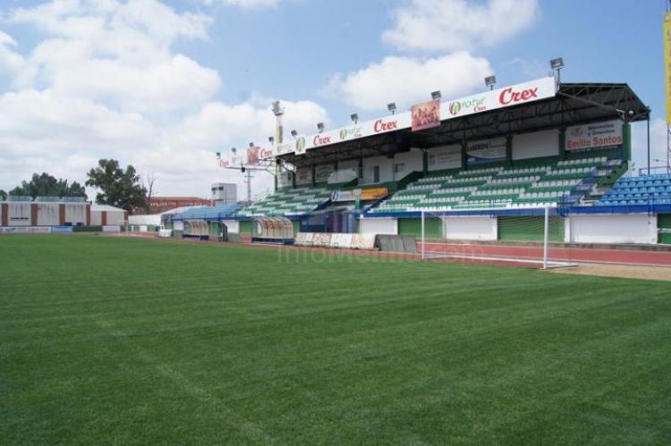 Estadio "Romero Cuerda", escenario del partido de ese sábado entre Villanovense y UD Melilla