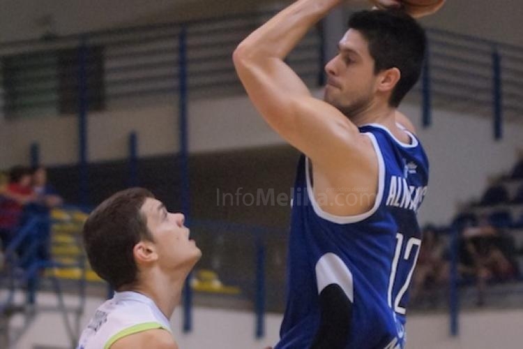 Eloy Almazan en uno de los partidos de la pasada temporada
