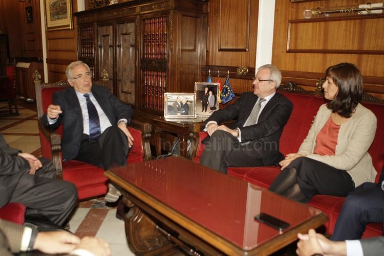 Valcárcel reclama a la Comisaria Europea de Interior un "compromiso real" para luchar contra la inmigración ilegal